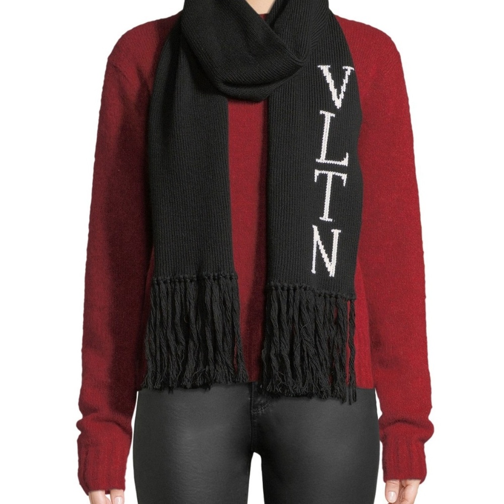 Valentino VLTN LOGO Scarf